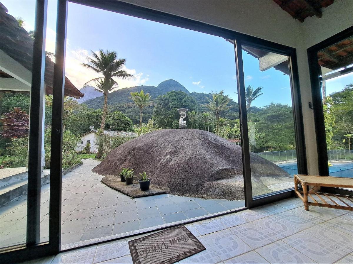 Paradisiaco, Piscina E Churrasqueira Em Guapimirim Exterior foto